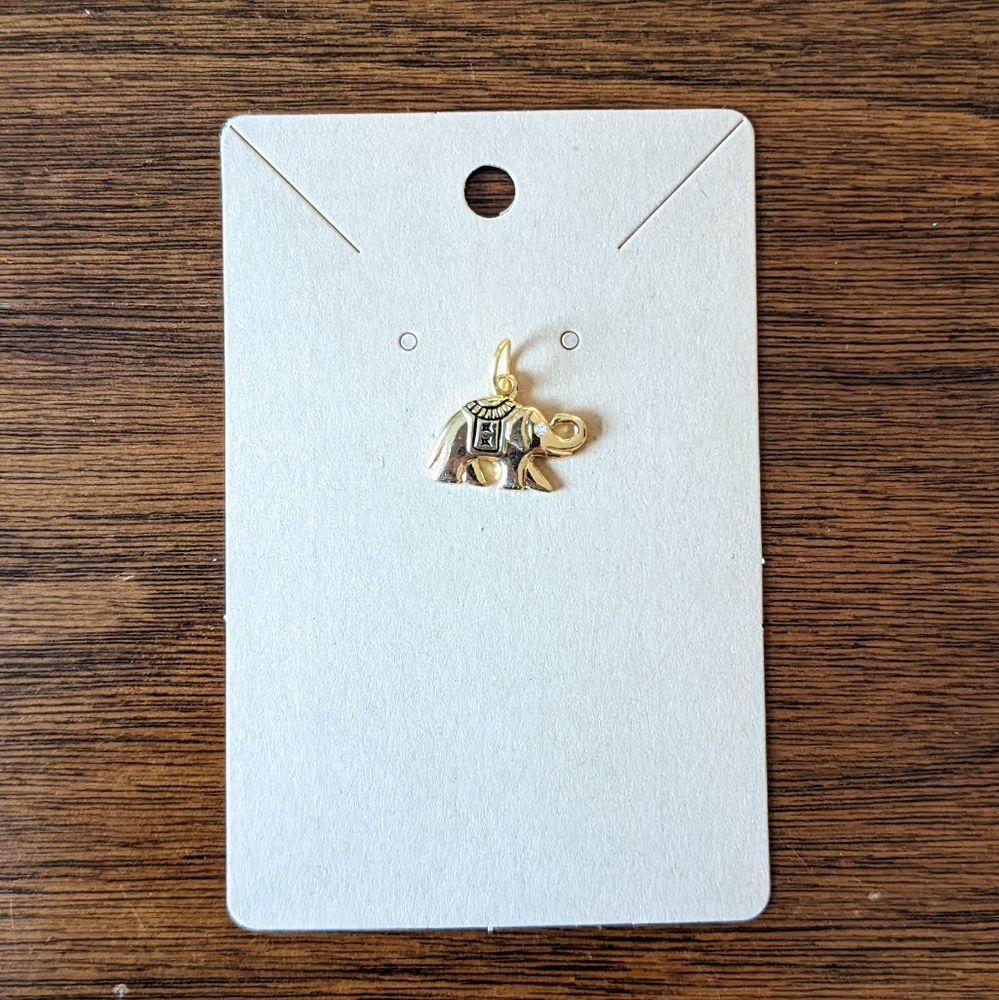 5/20$ vintage elephant pendant